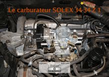 Le carburateur SOLEX 34-34 Z 1