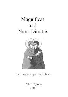 Partition complète, Magnificat et Nunc Dimittis (4 , partie), Dyson, Peter