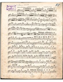 Partition Piccolo, Overture to Goethe s Faust, Op.80, Ouverture de la Tragédie : Faust de Goethe à grand Orchestre.