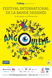 Affiche Festival de la BD Angoulême - 2014