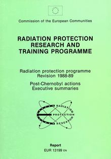 Radiation protection research and training programme