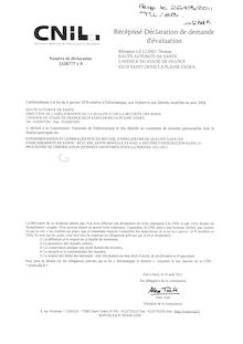 Accord CNIL 2011-2013