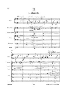 Partition I, Adagietto, Symphony No.5, Mahler, Gustav