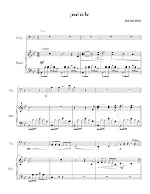 Partition complète, Nostalgia prelude, B♭, Buchheit, Joseph Chen