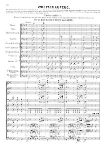 Partition Act II, Fidelio, Op.72, Leonore, oder Der Triumph der ehelichen Liebe par Ludwig van Beethoven