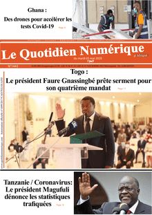 Le Quotidien Numérique d’Afrique n°1443 – Du mardi 05 mai 2020