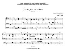 Partition complète, choral harmonisations, Vierstimmige Choralgesänge ; Four Part Chorales