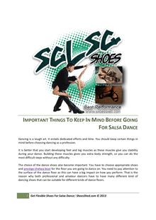 Important Things To Keep In Mind Before Going For Salsa Dance