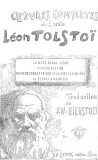 Tolstoi mort ivan ilitch et autres ocr
