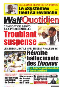 Walf Quotidien n° 9404 - Du vendredi 4 AOUT 2023