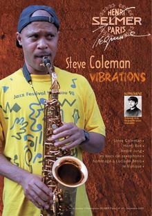 Steve Coleman Henri Bok André Jung les becs de saxophone hommage à ...