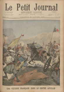LE PETIT JOURNAL SUPPLEMENT ILLUSTRE  N° 584 du 26 janvier 1902
