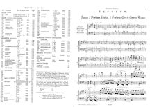 Partition complète et parties, Sestett, Op.8, Piano Sextett
