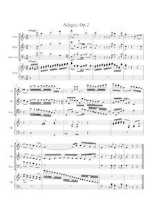 Partition complète, Adagio, F major, Zeitlinger, Justin Robert