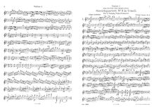 Partition parties complètes, corde quatuor No.3, G minor, Sommer, Wilibald