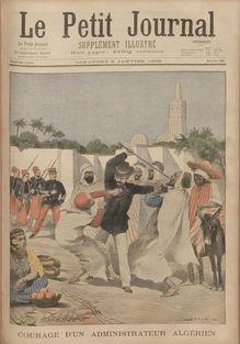 LE PETIT JOURNAL SUPPLEMENT ILLUSTRE  N° 581 du 05 janvier 1902