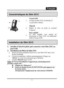 Notice Webcam Genius KYE Systems  Slim 321C