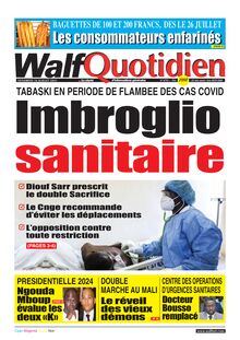 Walf Quotidien n°8793 - du Vendredi 16 juillet 2021