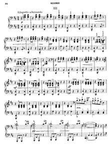 Partition No.3 en A♭ major, Slavonic Dances, Slovanské tance, Dvořák, Antonín