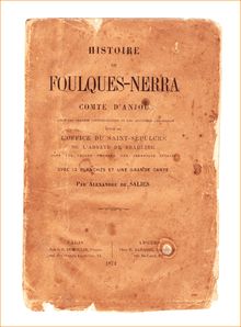 Histoire de Foulques-Nerra, Comte d Anjou