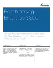 Benchmarking Enterprise SSDs