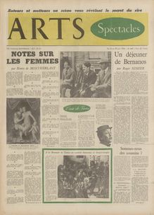 ARTS N° 469 du 23 juin 1954