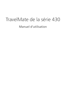 Notice Ordinateur portable Acer  TravelMate 43X