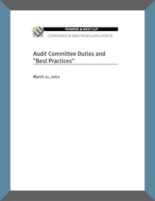 Audit Committee Duties and Best Practices