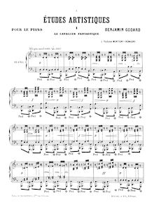 Partition complète, Études artistiques, Op.42, Godard, Benjamin