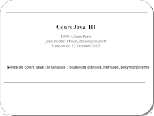 cours java