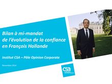 Bilan complet à mi-mandat de l’évolution de la confiance en François Hollande