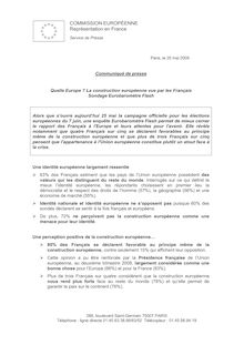 COMMISSION EUROPÉENNE Représentation en France