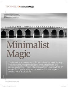 Minimalist Magic, The historical art movement of minimalism