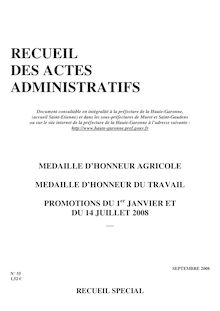 RECUEIL DES ACTES ADMINISTRATIFS - Les services de l'État en Haute ...