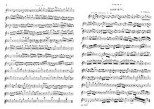 Partition parties complètes, corde quatuor No.1, Op.1, E♭ major