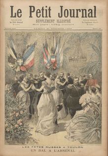 LE PETIT JOURNAL SUPPLEMENT ILLUSTRE  N° 152 du 21 octobre 1893