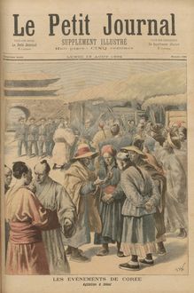 LE PETIT JOURNAL SUPPLEMENT ILLUSTRE  numéro 193 du 30 juillet 1894