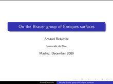 On the Brauer group of Enriques surfaces
