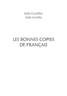 Les Bonnes Copies de Français