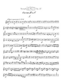 Partition cor 3, 4 (en F), Symphony No.3, Op.27 Sinfonia Espansiva