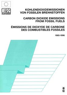 Carbon dioxide emissions from fossil fuels 1985-96