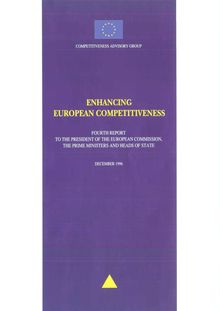 Enhancing European competitiveness