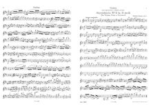 Partition parties complètes, corde Trio No.2, Op.5, D minor, Sommer, Wilibald