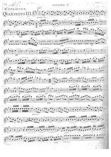 Partition parties complètes, 6 corde quatuors, G.201-206 (Op.32) par Luigi Boccherini
