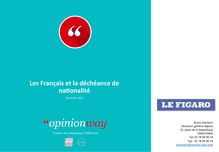 Déchéance de nationalité : 85% des Français favorables