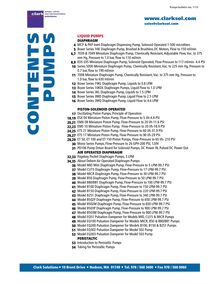 The Clark Solutions Pump Catalog