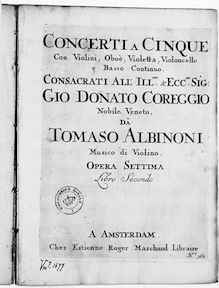 Partition altos (400 dpi greyscale), 12 Concertos à cinque, Op.7