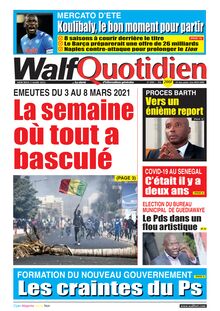 Walf Quotidien n°8981 - du mercredi 02 mars 2022