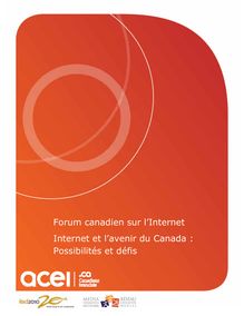 Rapport sur le Forum canadien sur l Internet