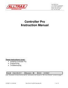 AM Doc120 B OP Controller Pro of